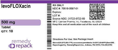 Levofloxacin 500mg 70518 0587 01